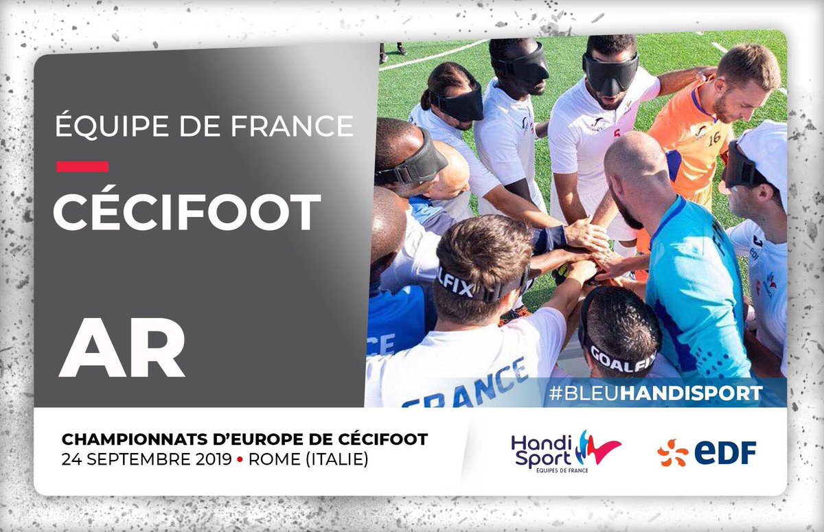 EURO #CÉCIFOOT 
La 🇫🇷 vice-championne d’Europe !
Après un excellent tournoi, les tricolores s’emparent de la médaille d’argent. L’équipe se qualifie pour les Jeux Paralympiques #Tokyo2020 🇯🇵 #BleuHandisport #football
