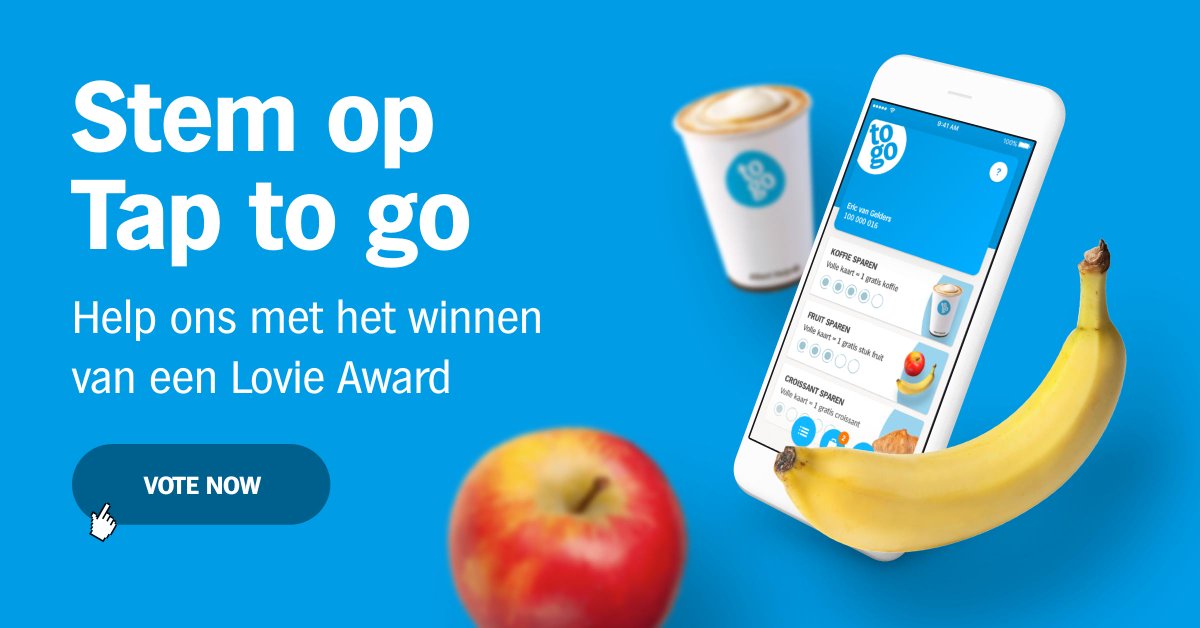sodastudioNL's tweet photo. This is our time to shine! Althans, met jullie hulp. We zijn met Albert Heijn's #Taptogo namelijk genomineerd voor een Lovie Award. Met jouw stem maken we kans op deze prestigieuze prijs.

👉 Stemmen kan via deze link: https://t.co/67Me2EAqQy

#thelovieawards #lovies https://t.co/p1OvAsvUqJ