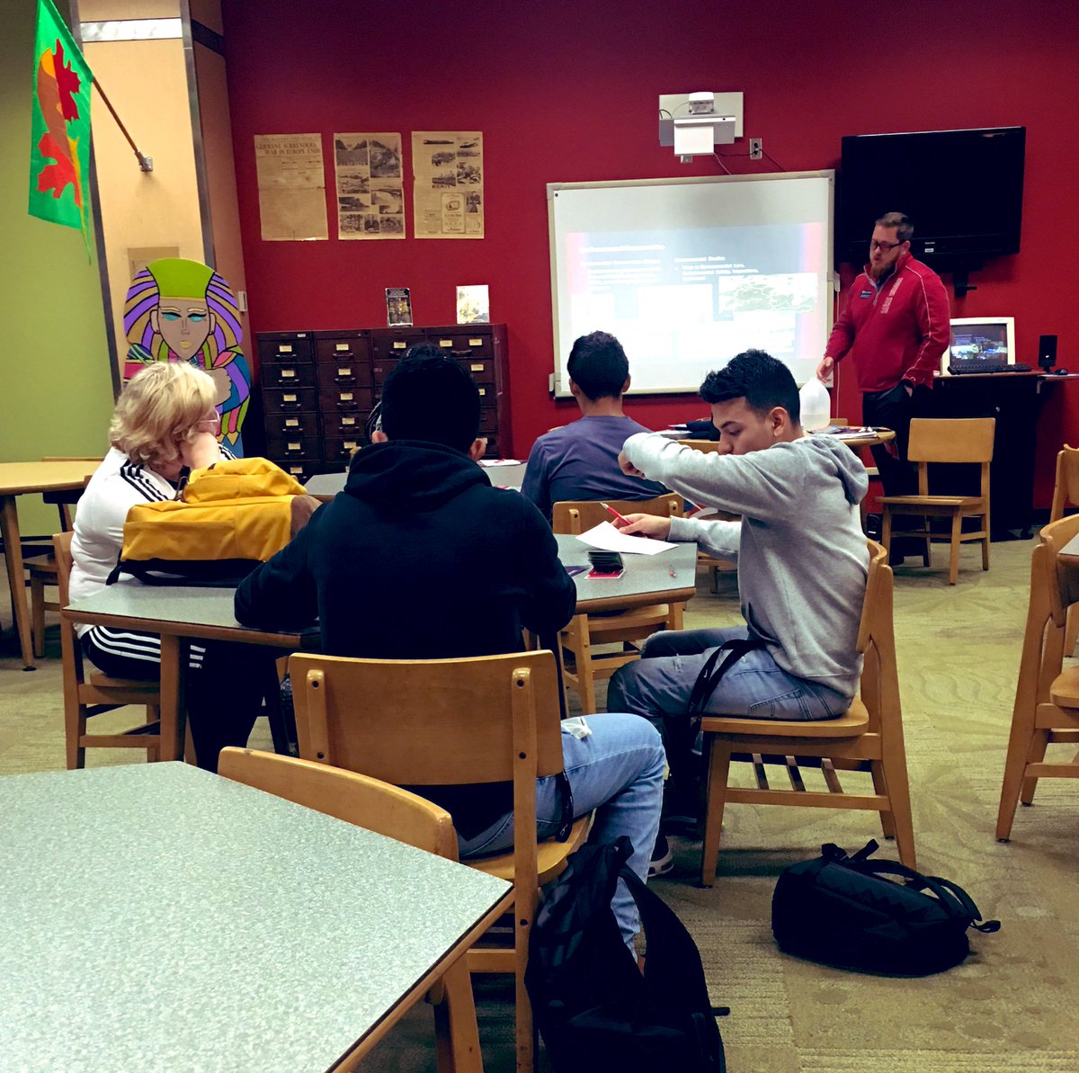 MHS brings in universities, colleges, and vocational schools to talk to Jr &amp; Sr to help plan for their post secondary education!! Students learned what Rogers State University has to offer. <a href="/MuskogeeSchools/">Muskogee Schools</a> <a href="/MuskogeeHigh/">Muskogee High School</a> <a href="/KFleak/">Kim Fleak</a>