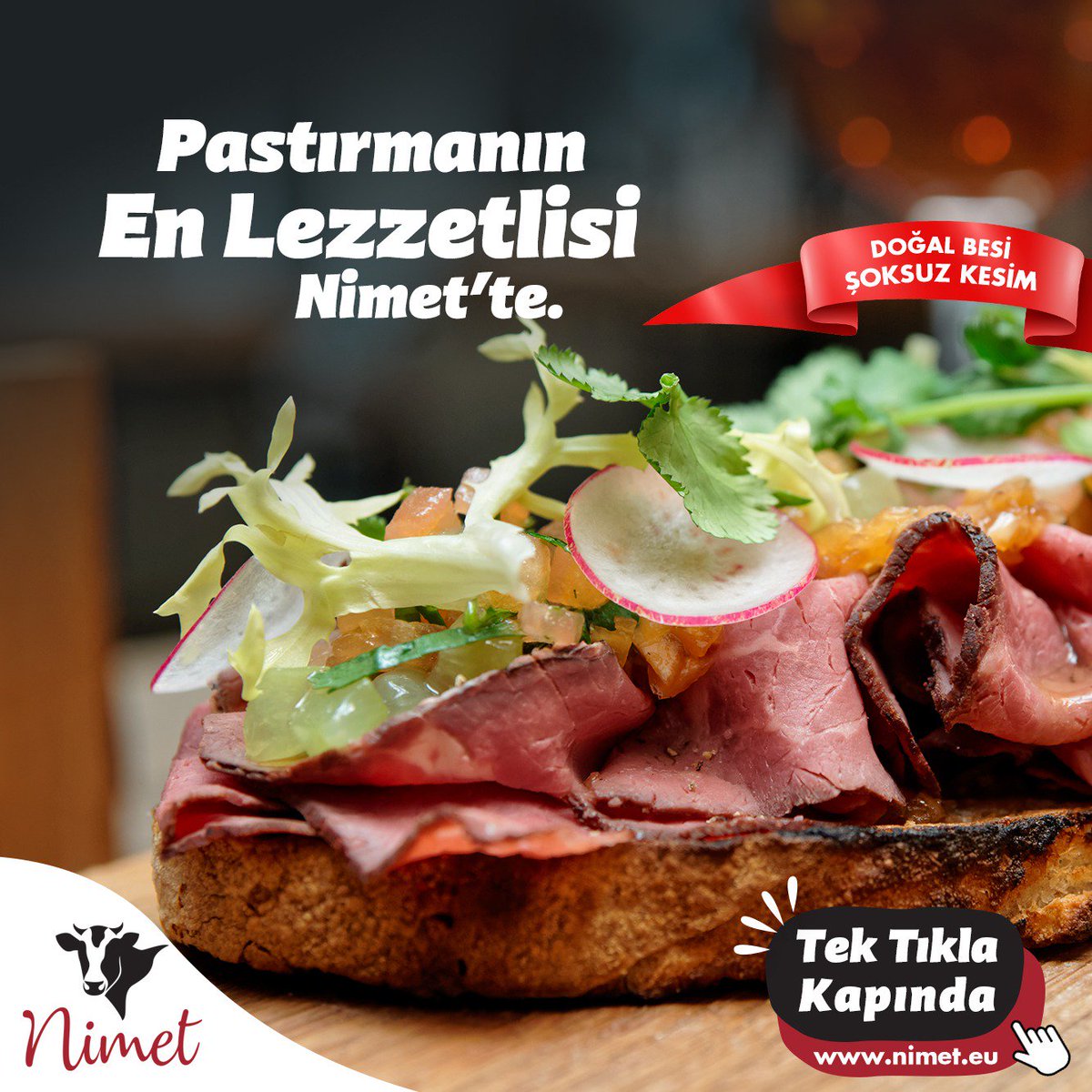 Pastırmanın en lezzetlisi Nimet'te. Daha denemediyseniz hemen sipariş edin.
.
Das köstlichste Dörrfleisch finden Sie bei Nimet. Noch nie gekostet? Jetzt bestellen!
#nimet #tazeet #helalkesim #doğalbesi #bioet #turkey #germany