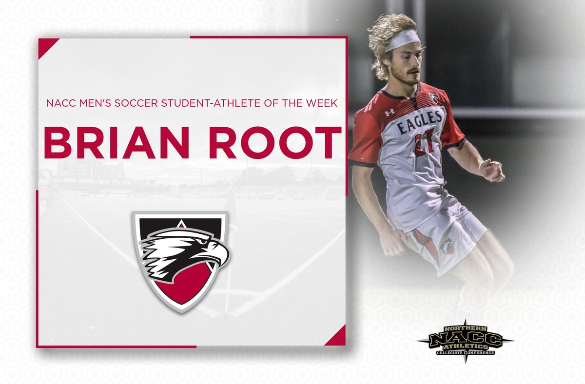 edgewoodeagles's tweet photo. Two more @NACC_sports Weekly Awards for the Eagles!

🦅 Brian Root (@ECMenSoccer) - https://t.co/ViPlCKQwE0

🦅 @getjuiced4 (Men's Golf) - https://t.co/FrRsJRxY5p https://t.co/32WEUZEKr8