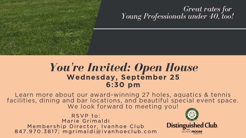 Ivanhoe Club tweet media