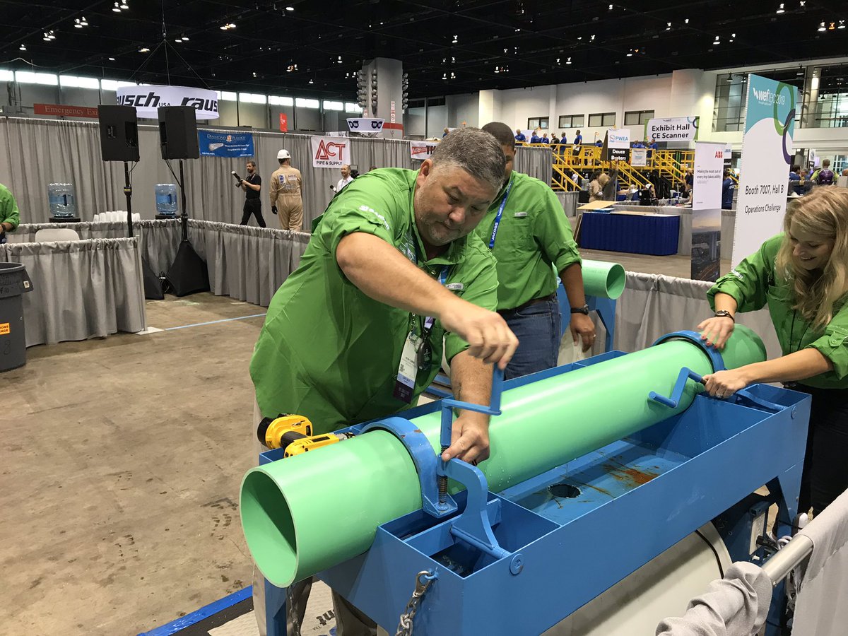 Thank you to Kevin Fleming for proudly representing WEASC at the <a href="/WEFTEC/">WEFTEC</a> Operations Challenge.