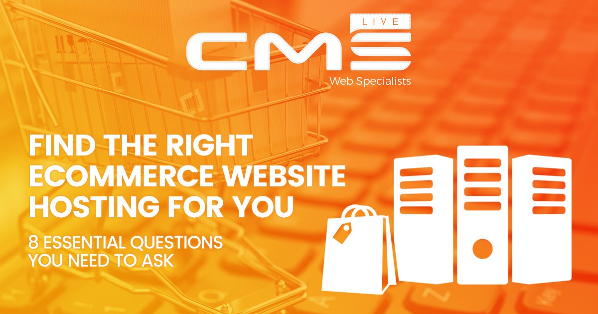 CMSLive's tweet image. How to Find the Right eCommerce Website Hosting For You. Learn more in our blog cmslive.co.uk/how-to-find-th…
#ecommerce #webhosting #cmsblog