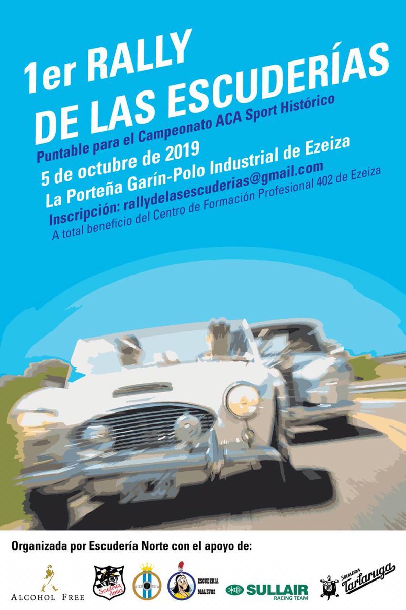 GareClassiche's tweet photo. Sábado 5 de ocutbre Rally de las Escuderias https://t.co/p5XQ8ax4v4 https://t.co/2Q518To2wB