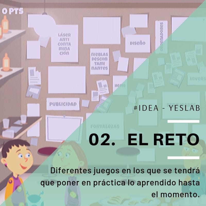 educationYESLab's tweet photo. 💡Nuestra plataforma ayuda a los jóvenes de entre 14 y 17 años a desarrollar sus capacidades empresariales e innovadoras a través de un reto virtual y con magníficos premios a cargo de IE University. 
#YESLab #jovenes #IDEA https://t.co/Klbiz9GRgF
