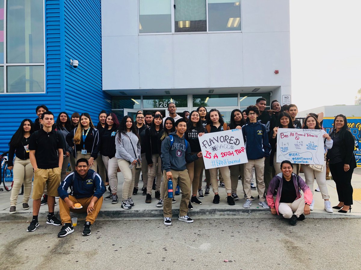 United Parents Students On Twitter Animo Watts Charter Preparatory Academy On Their Way To The Board Of Supervisor Meeting We Stand Against Flavored Tobacco Flavoredtobaccoisadeathtrap Banflavors Upas Https T Co 0zpqf5jo8f
