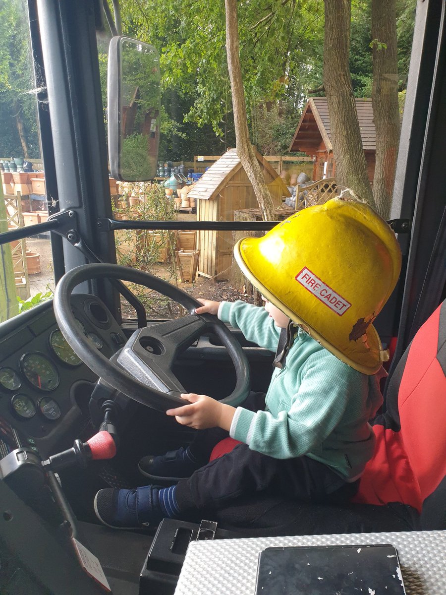 Tbh we didn't even know <a href="/TwigandSpoon/">Twig and Spoon</a> was at Woodlands garden centre the reason we went was so Sebastian could see the Kent Firefighting museum.
If you haven't been it's worth a visit.
He had an amazing time driving a fire engine &amp; I learnt a lot 🤔💡
The cafe was a great find!