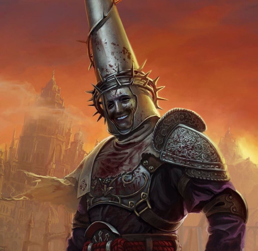 Blasphemous on Twitter: "@LiarMaik @TheGameKitchen Definitely smiling on  the inside." / Twitter