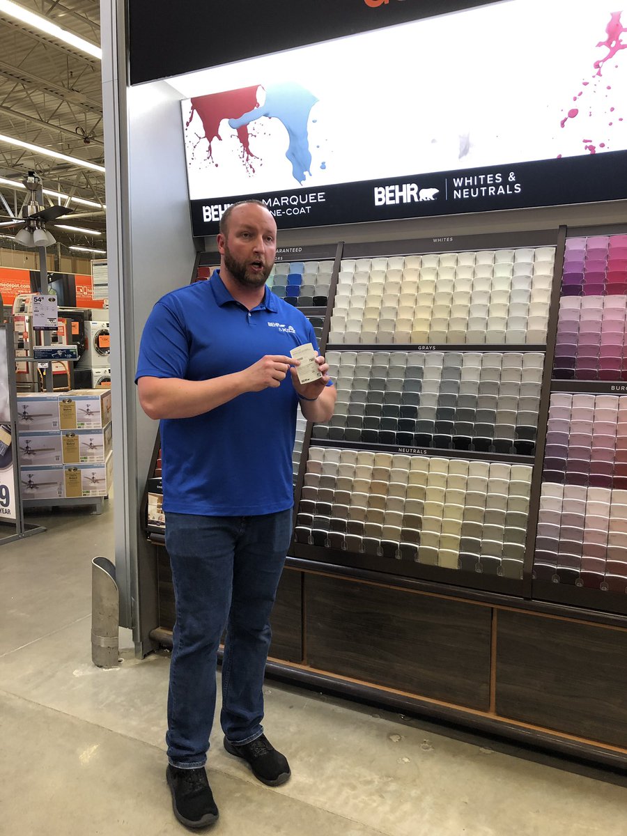 Two birds, one stone. Knocked out a Color Center PK and specialty Tuesday all in one! Thanks #3885 for allowing me to share some knowledge with you!