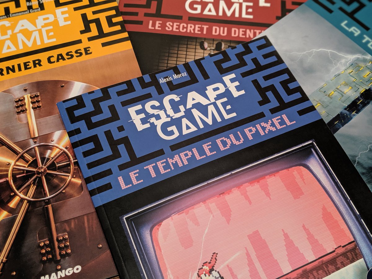 consollection's tweet photo. Passion Escape Game
#mangoeditions #escapegame #escapebook #escape #liveescapegame #escaperoom #liveescape #enigmes #jeu #livre
Suivez moi sur #Instagram ⤵️
https://t.co/P09WqiQspC https://t.co/OWWDDBHci8