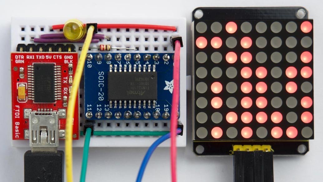 MicrochipMakes's tweet photo. Running @technoblogy's Lisp interpreter on a $1 ATtiny3216: https://t.co/PGDzAjc8jp https://t.co/qd69xTUpgU