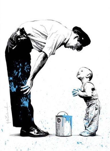 OSvirtuoso's tweet photo. Gonna start looking for my sort of trouble #AAB in #streetart

When you fight for good make it fun!  Highlight the opportunity.  We are motivated by advantages.  When there is a sale on paint #stock #UP

#Banksy #Baby

AAB #CooperativeRadicalism 
Childlike cooperative https://t.co/geGUhrYbUk