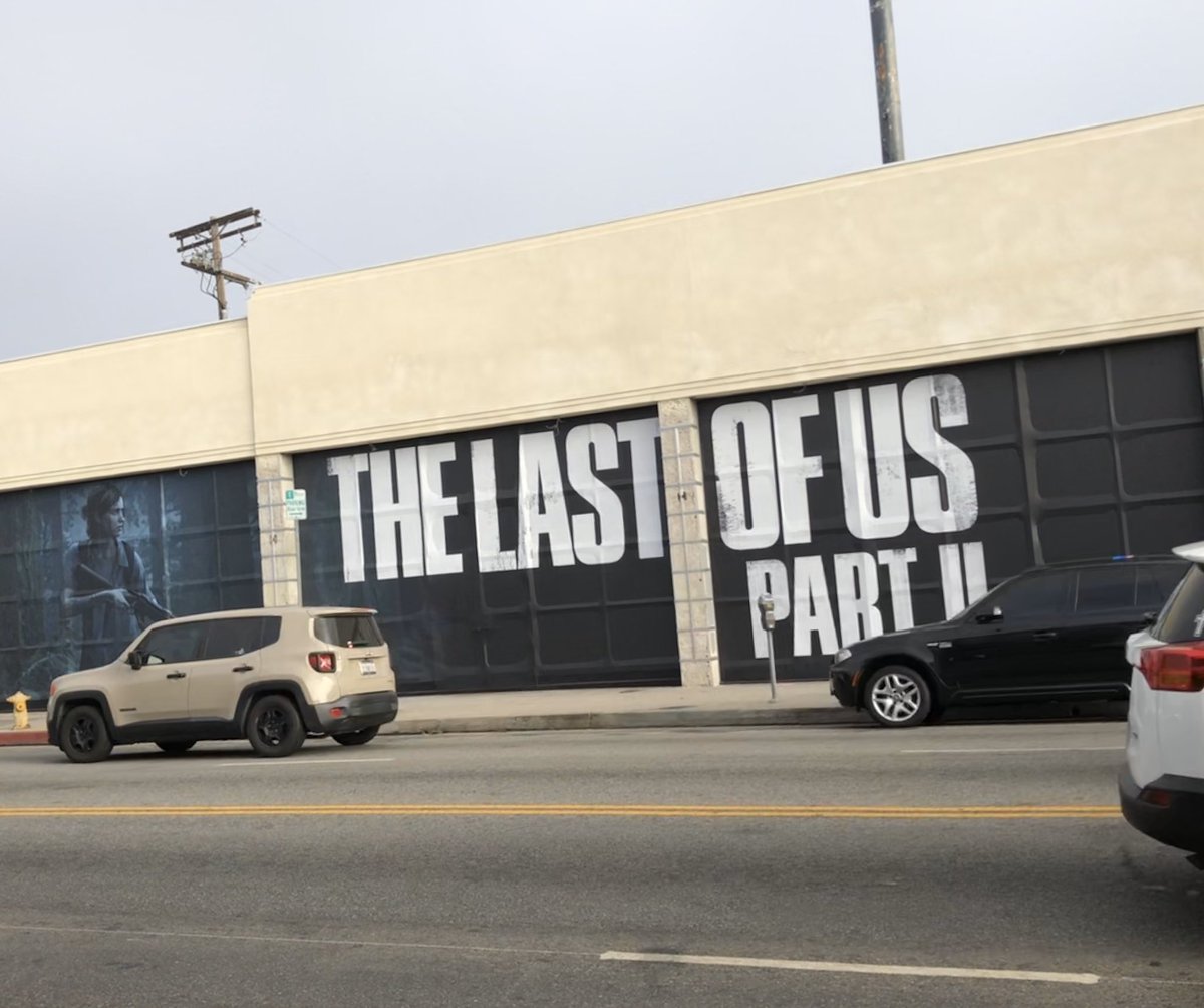 В Лос-Анджелесе начали развешивать баннеры The Last of Us: Part II