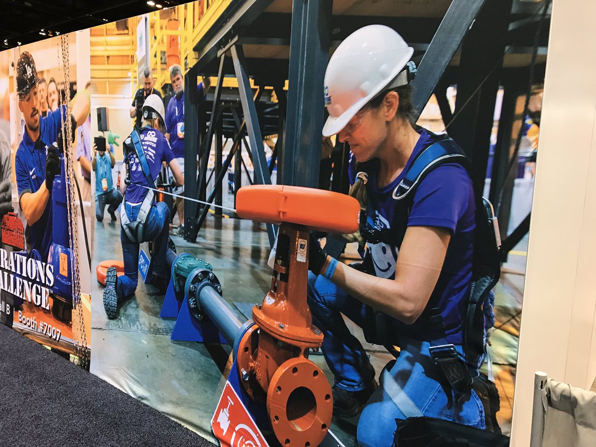 Yeah. We’re sort of a big deal at <a href="/WEFTEC/">WEFTEC</a> Good luck to all of our WEASC Ops Teams.