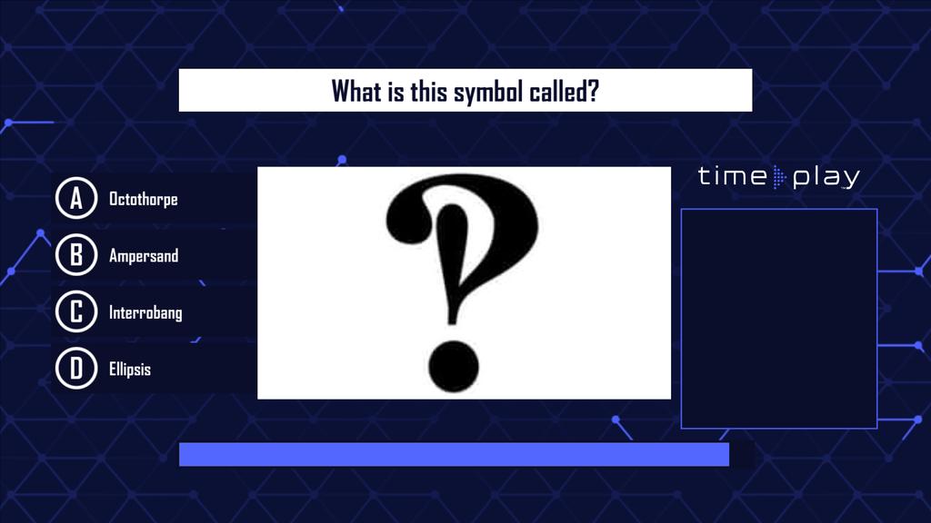 TimePlayEnt's tweet photo. Here's a special #PunctuationDay edition of #TimePlayTrivia! How well do you know your punctuation? https://t.co/CuMqc0yGEZ
