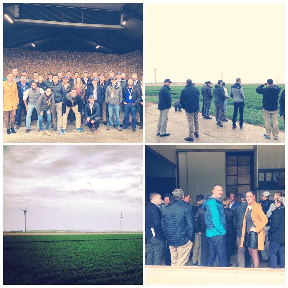 DinekeHeijstek's tweet photo. Akkerbouw en windmolens in Flevoland: net zoveel geleerd vandaag als m’n Rabo accountmanager-collega’s van over de hele wereld...🌎#RLDP2019 #foodagribankers @RaboFoodAgri #bankingforfood #growingabetterworldtogether https://t.co/gmq5vDa9SR