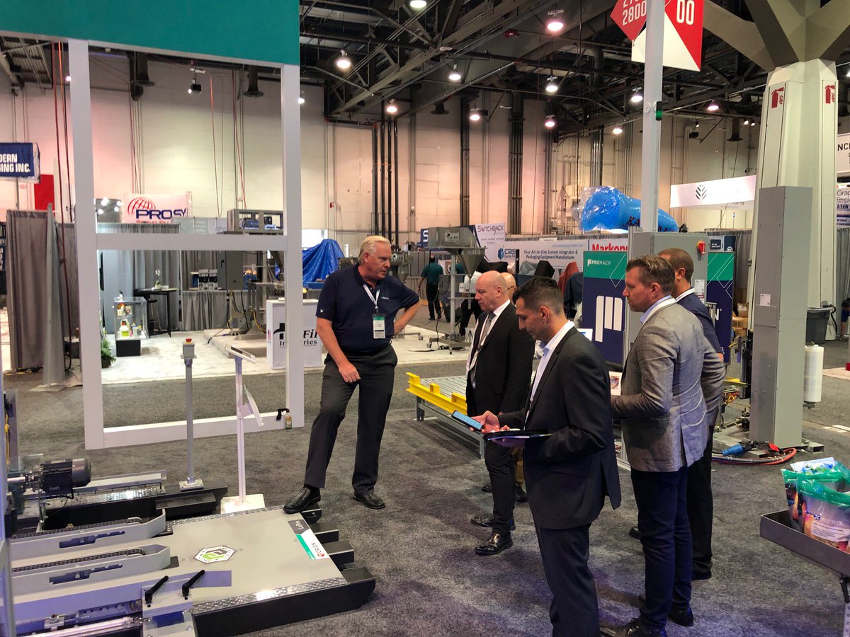 Wexxar_BEL's tweet photo. Starting our day off with Distributor training on our machines! Visit us today at booth #C-2824 to see how our machines can benefit your packaging line. #PACKEXPOLasVegas #ProMachatPack #Wexxar https://t.co/bxuz7GXXWn