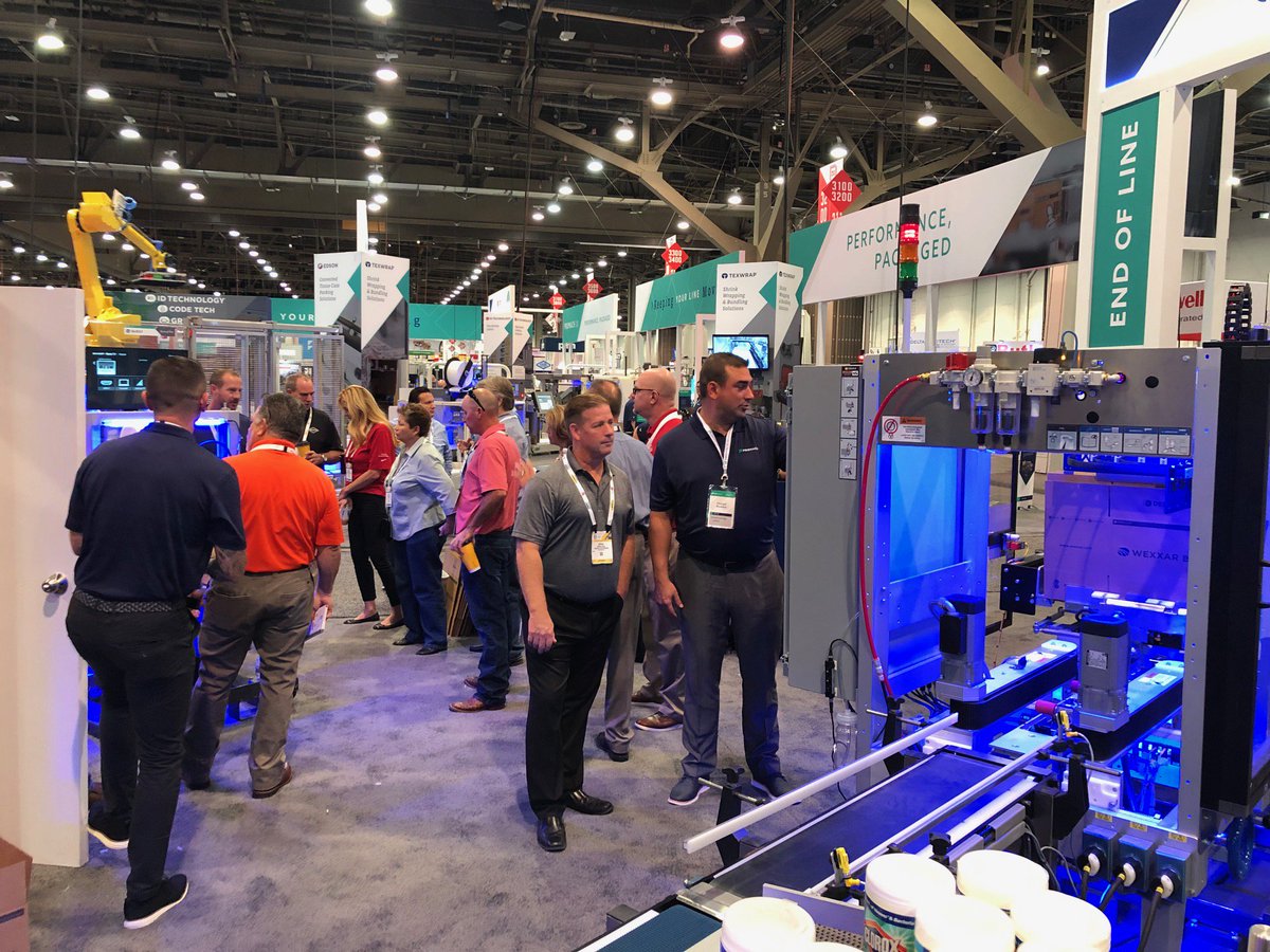 Wexxar_BEL's tweet photo. Starting our day off with Distributor training on our machines! Visit us today at booth #C-2824 to see how our machines can benefit your packaging line. #PACKEXPOLasVegas #ProMachatPack #Wexxar https://t.co/bxuz7GXXWn