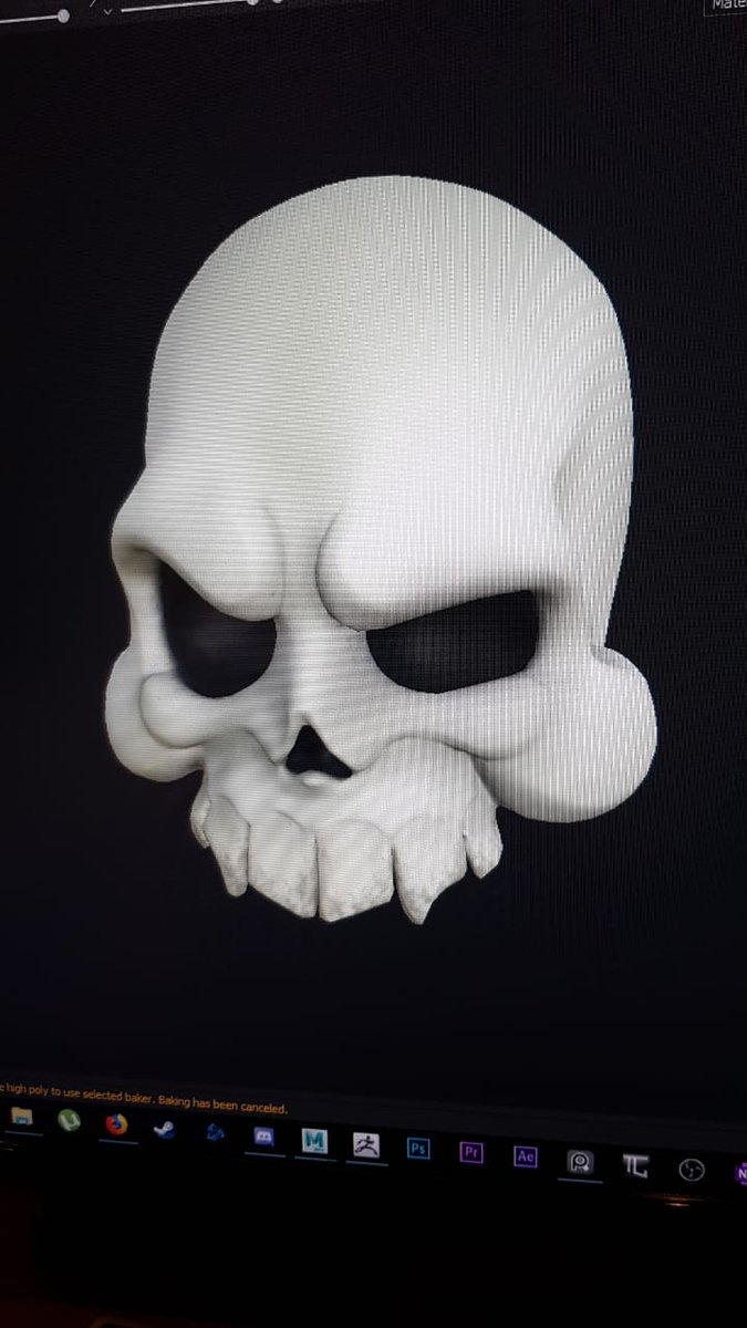 GhastlyGame's tweet photo. A little skull model from Ghastly for you on Heritage Day.

#ghastly #gamedev #spooky #heritageday2019 #skull #game #indiegame #indiegamedev #pcgame #play #playing #survivalgames #gaming https://t.co/Y6kGybftF7