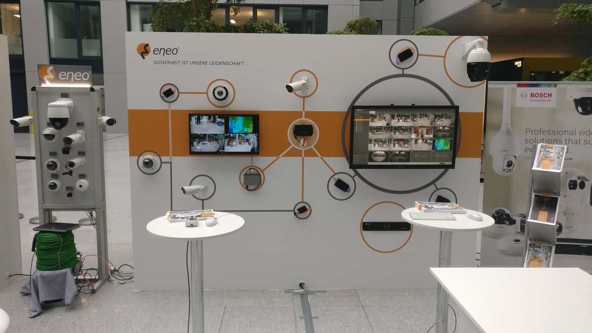 Sephral's tweet photo. Ready! @eneosecurity @VIDEOR #VideorInfotage https://t.co/6xCkZYDnDW