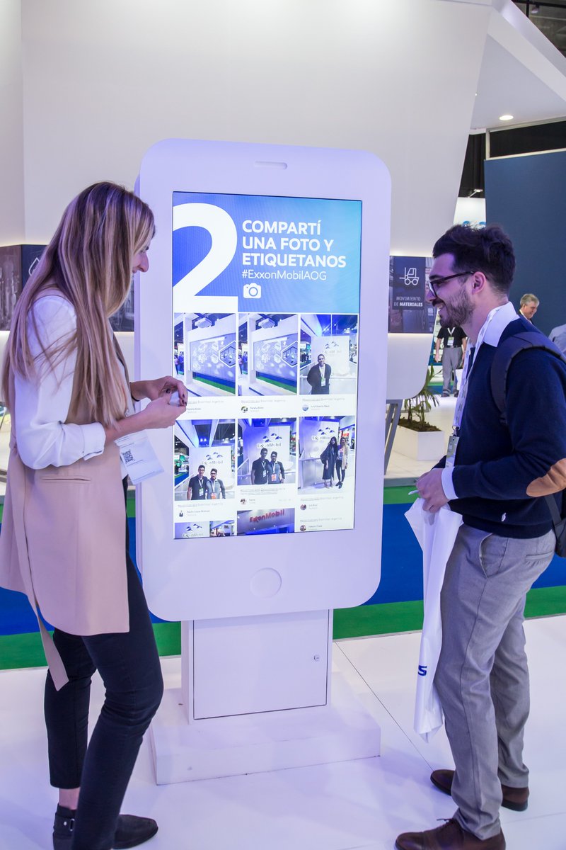 ExxonMobilAr's tweet photo. ¡Esto está pasando en la Expo Argentina Oil & Gas 2019!
Miles de personas ya visitaron nuestro stand y participaron de las actividades. ¡Te invitamos a conocerlo y a llevarte un obsequio especial! #ExxonMobilAOG #AOG2019 https://t.co/mZu7IFe5sq