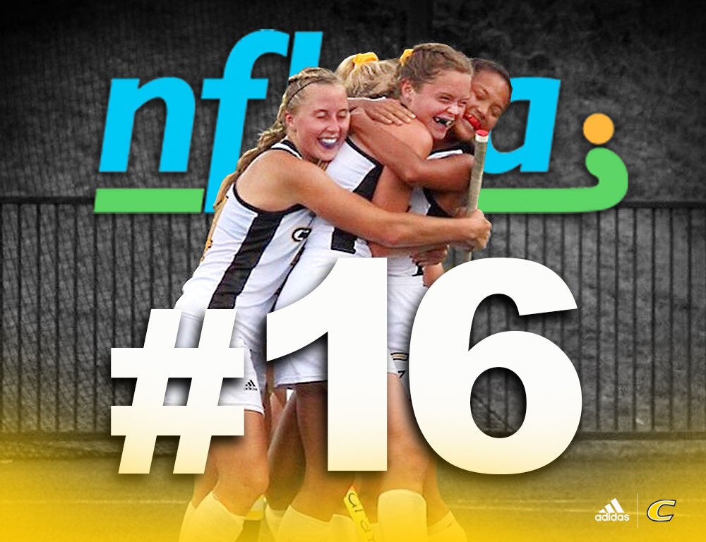 CentreFH's tweet photo. Another milestone for @centrefh 👏 Movin’ on up in the @NFHCA weekly coaches poll to #16! It’s a great day to be a Colonel #GoldRush #d3fh #fieldhockey #centrefh #centrec https://t.co/u6tciFBig8