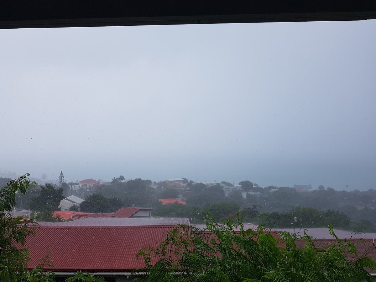 268Weather's tweet photo. Happening now: Heavy rain at #DickensonBay #Antigua from Karen, which is over 250 miles away. https://t.co/HbzK7ttEGS