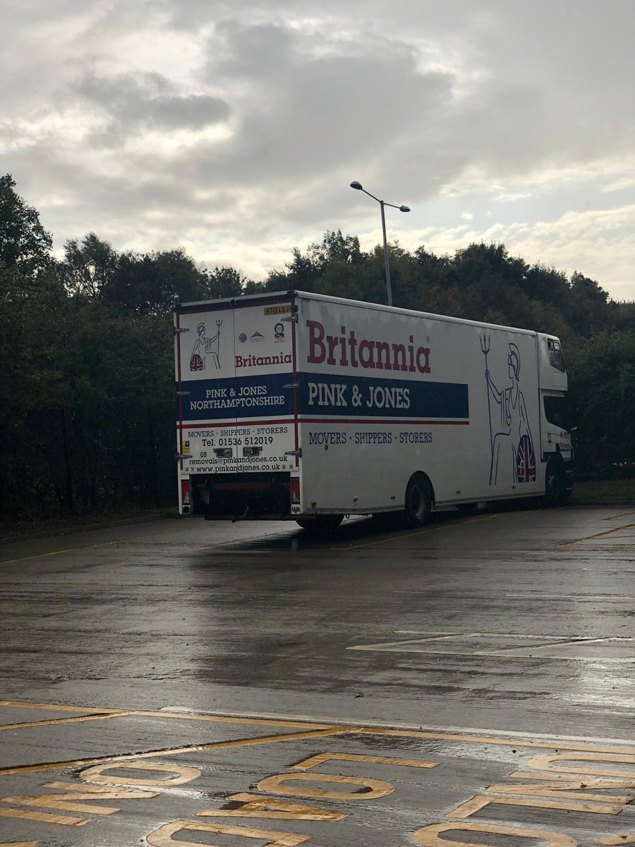 BritanniaPj's tweet image. Our lads are returning from a very wet and windy day on removals! Please say this isn&apos;t the end of summer! #bringbackthesun #summersoverwhen #removals #raindoesntstopwork