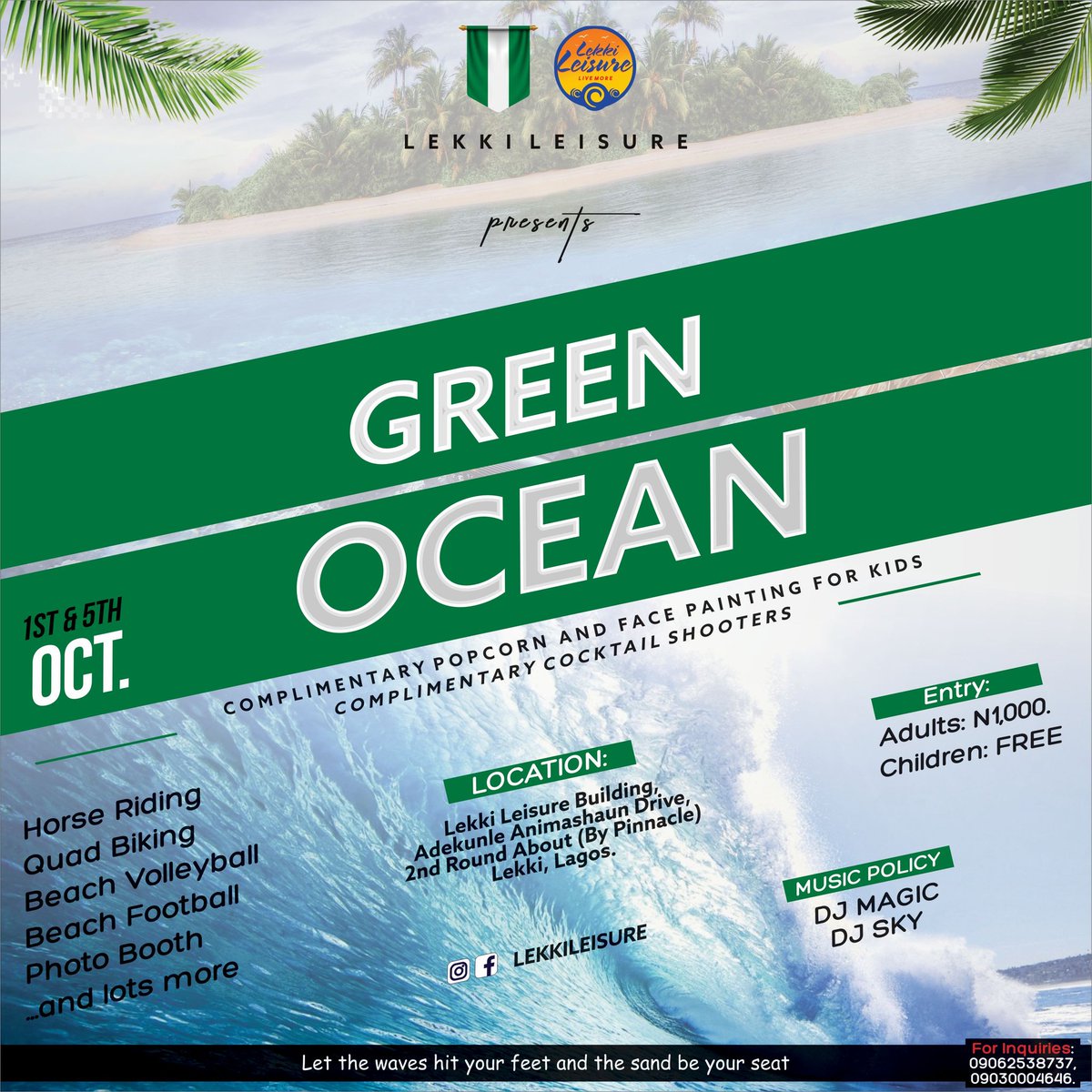 L3Hub's tweet photo. Celebrating Nigeria in Green style.
Call 09030004646 for details.
#SupportTimiFrank #JobVacancyInLekki https://t.co/I8BzrNmBvw