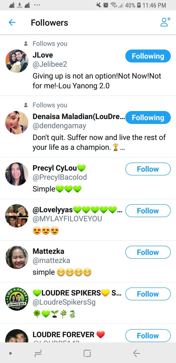 Airish91528029's tweet photo. Flex ko lang to si lola na sumakabilang baryo na. Dami pa namn niyang followers puro loudre fans. Kung sino man naka follow sa kanya unfollow  niyo po siya. https://t.co/3RjuehssrA