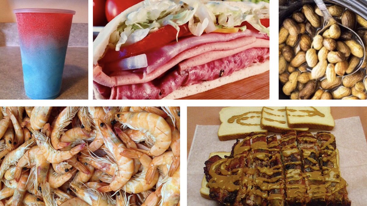 jaxdotcom's tweet photo. One Jacksonville staple has to go. Forever. Which one do you choose? 

1) Honeydrippers
2) Mayport shrimp
3) Camel Riders 
4) Boiled peanuts  
5) Traditional barbecue https://t.co/qxS2M4OBzr