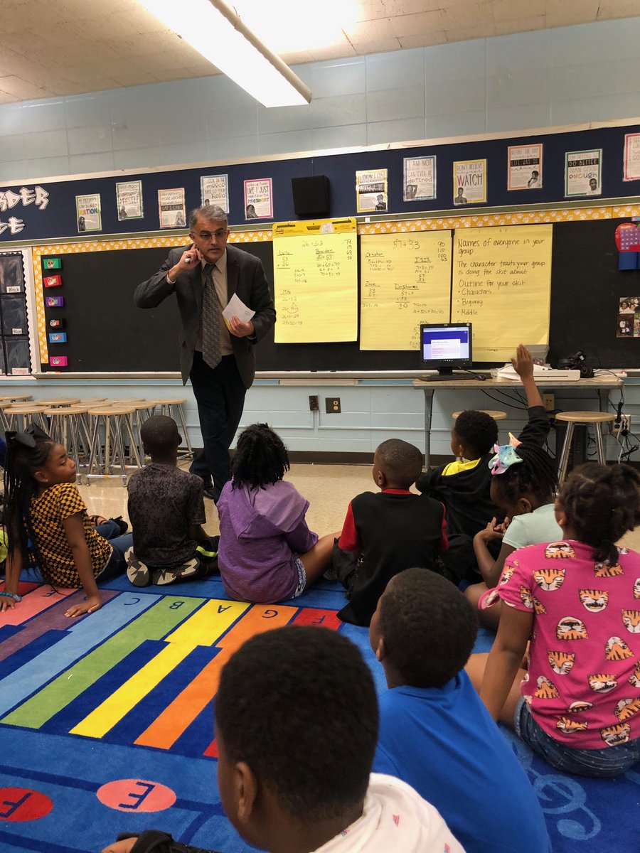 FossaluzzaAmy's tweet photo. “Whoever does the talking, does the learning.” Thanks Jad for coming to ⁦@JFKennedyElem⁩ to share the beauty of Number Talks with our teachers! https://t.co/HGQKW8AjY5