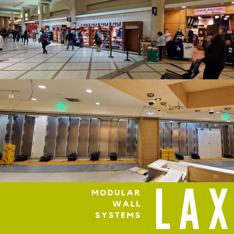 McCainWalls's tweet image. Check out #McCainWalls latest installation @flyLAXairport! Nice job protecting travelers from active construction areas with reusable #modularwalls. 

#airportwalls #savingtheplanetonewallatatime @panamarinc