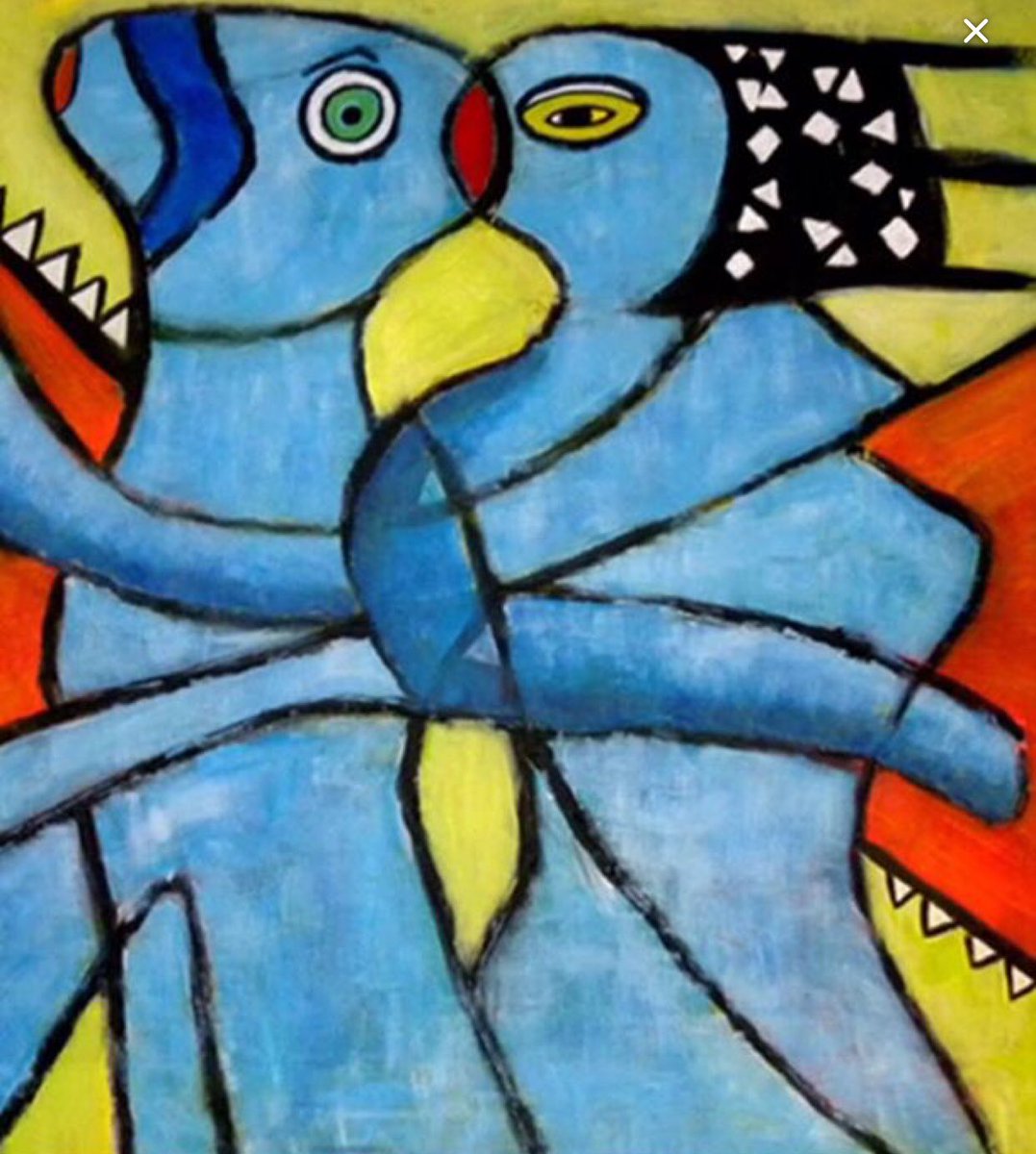 gelukkigbewust's tweet photo. 'De Kus'
#schilderij #EllenBerens
#art #kunstnakanker https://t.co/9kCGSV5j7r
