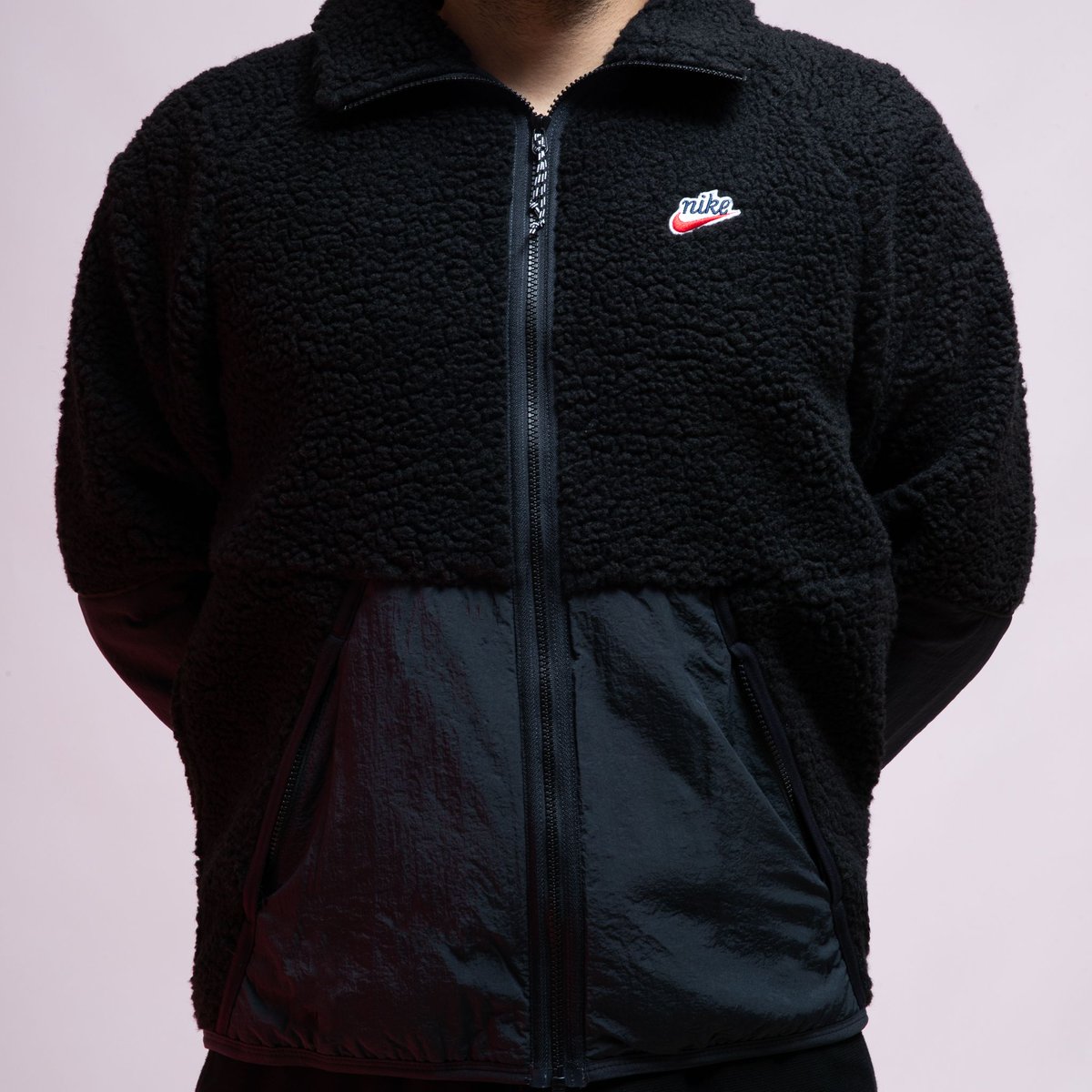 nike sherpa winter jacket