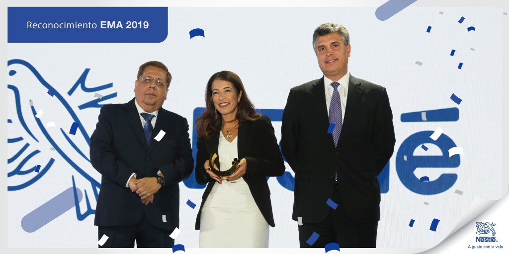 #Nestlé Perú es reconocida como una de las diez Empresas Más Admiradas del Perú #PremiosEMA. ¡Estamos muy agradecidos por este reconocimiento y seguiremos apostando por la innovación, retención del talento, ­equidad y diversidad!