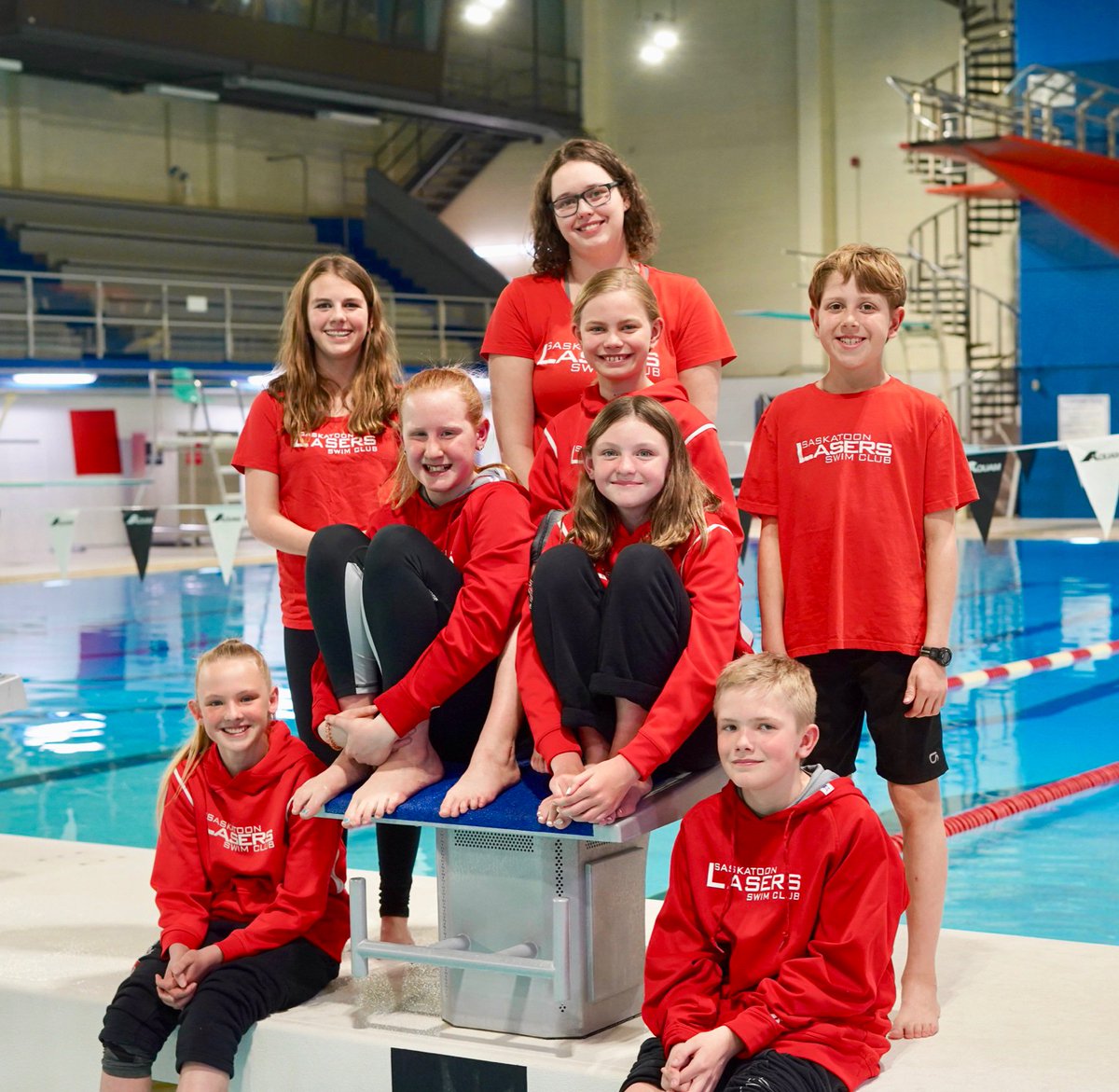 Lasers Swim Club tweet media