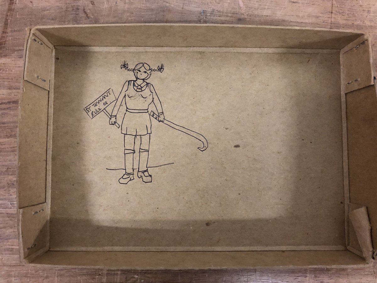 AmalKhreisheh's tweet photo. Today my colleague @Sabrina_Ruffino found this work of art on the inside of the lid of a box of soil samples from Lower Court Farm, Long Ashton (1978)! #FoundinStore #SWHTDiscovery #SouthWestHeritageTrust https://t.co/1OUBU77QYO