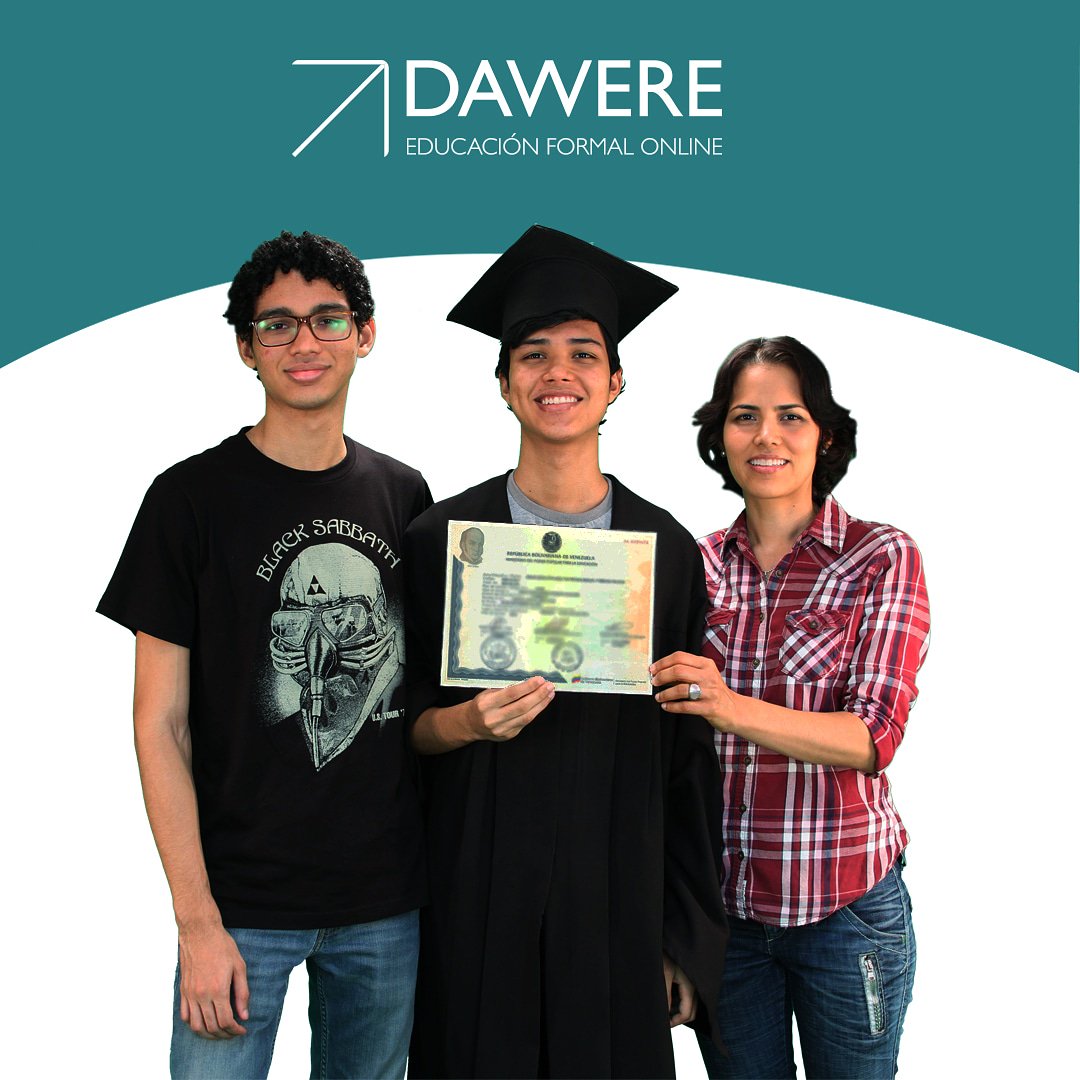 dawereoficial's tweet photo. Enorgullece a tu familia. Obtén tu título de bachiller avalado por el MPPE estudiando por internet.

Disfruta de las mejores video-clases, guías de estudio, evaluaciones de práctica, foros y mucho más.

#Dawere #BachilleratoOnline https://t.co/a4BGBNZAJC