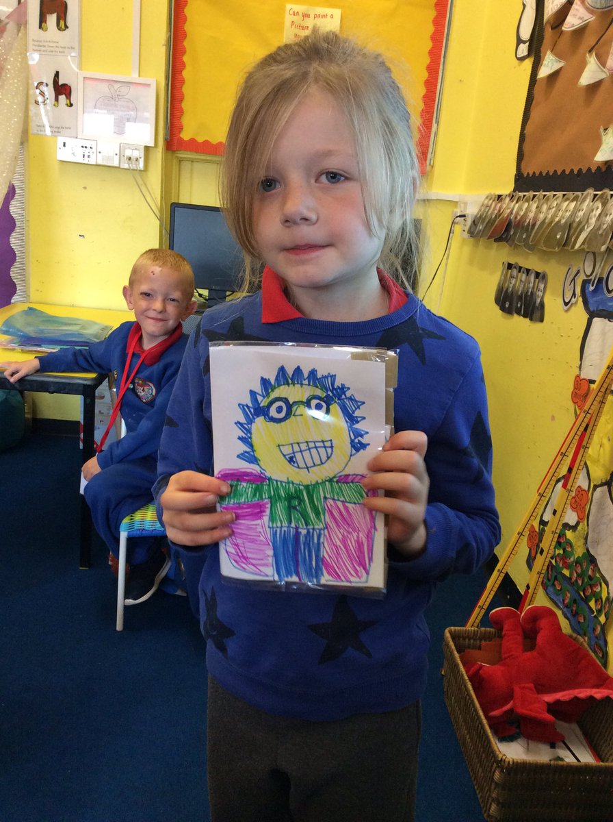 PPS_Seren's tweet photo. E was busy last night at home designing her own superhero to help Michael Recycle save the planet ๐ Thanks for sharing with us โบ๏ธ๐ซ @Phip_Primary #phipeco https://t.co/QWc9KgdNxk