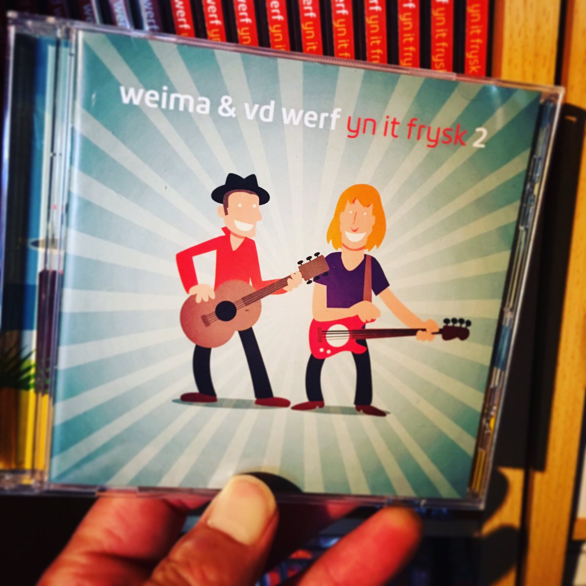 popduo's tweet photo. ús cd-presintaasje*
*onze cd-presentatie
#WeimavdWerf yn it #Frysk 2 https://t.co/P46mKcs6rH