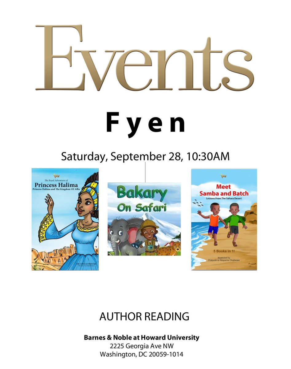 Howard University on Twitter "Don’t miss the author reading for 3