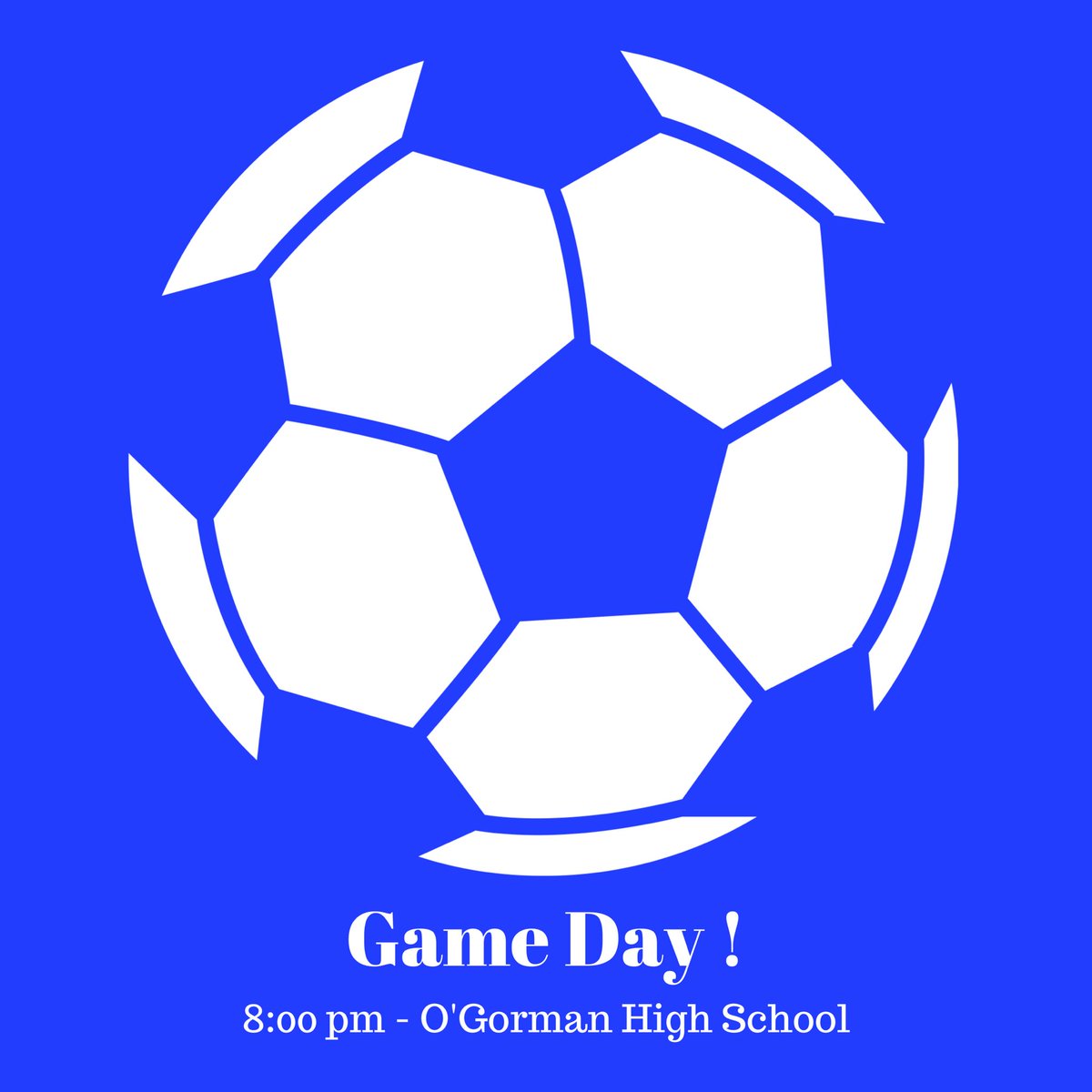 OGBoysSoccer's tweet image. Game day vs. Harrisburg! ⚽️
8:00 pm ... Join us in the stands!

JV 4pm at Yankton Trail field 8

Live streaming

#ogboyssoccer #soccer #sdsoccer #goknights #ogorman #ogormanknights #lovesoccer