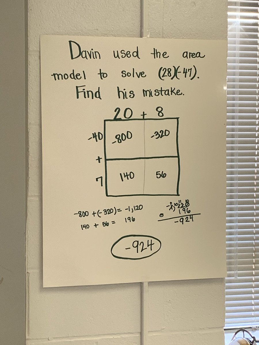 swozny's tweet photo. Around the Room: Analyzing Mistakes @mtmourneschool It’s one thing to solve problems, but to study and analyze for an error, really takes learning up a notch. @isschools @bhill_iss @mrkosal @SMartinISS @klcooperiss https://t.co/Hs0rtPzcR4