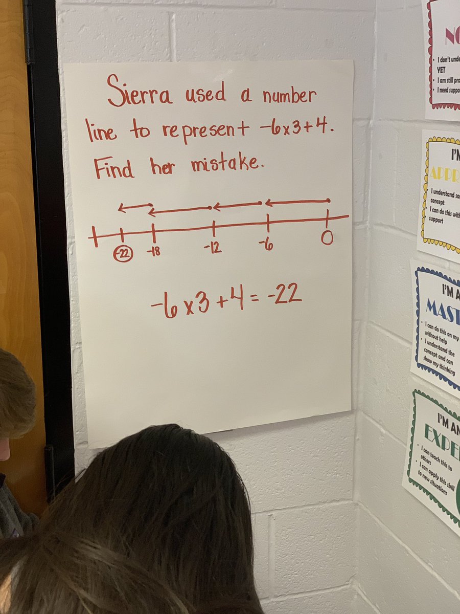 swozny's tweet photo. Around the Room: Analyzing Mistakes @mtmourneschool It’s one thing to solve problems, but to study and analyze for an error, really takes learning up a notch. @isschools @bhill_iss @mrkosal @SMartinISS @klcooperiss https://t.co/Hs0rtPzcR4