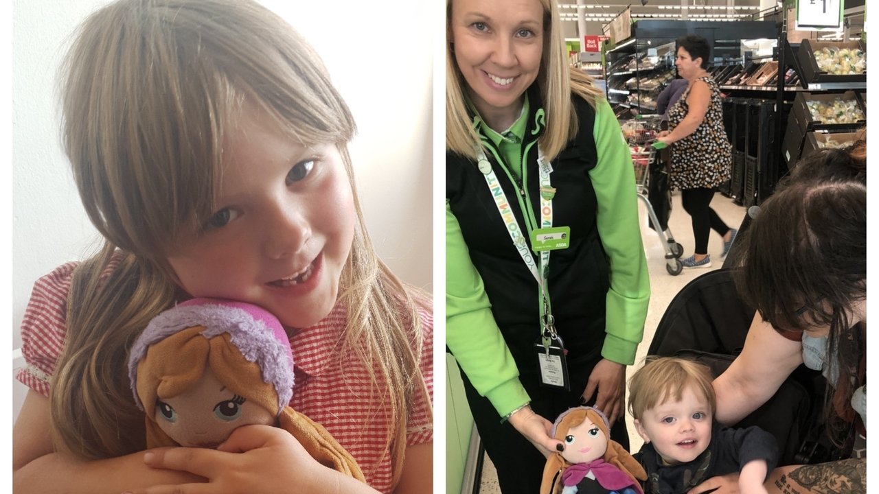 anna toddler doll asda
