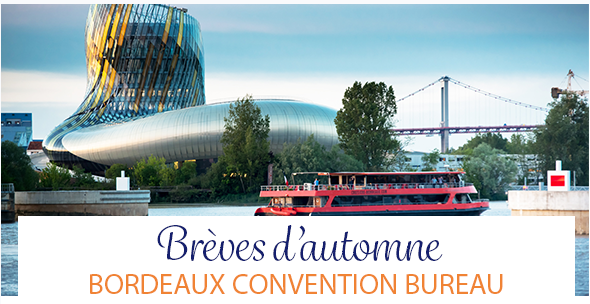 BordeauxMeeting's tweet photo. 🆕 Les dernières actus du tourisme d'affaires à #Bordeaux sont dans notre newsletter d'automne !
🌐 https://t.co/BDUBAF0glp
🇬🇧 ENGLISH version of our Autumn News Brief available here: https://t.co/0PiKEEz72L https://t.co/wDZK5PyW6o