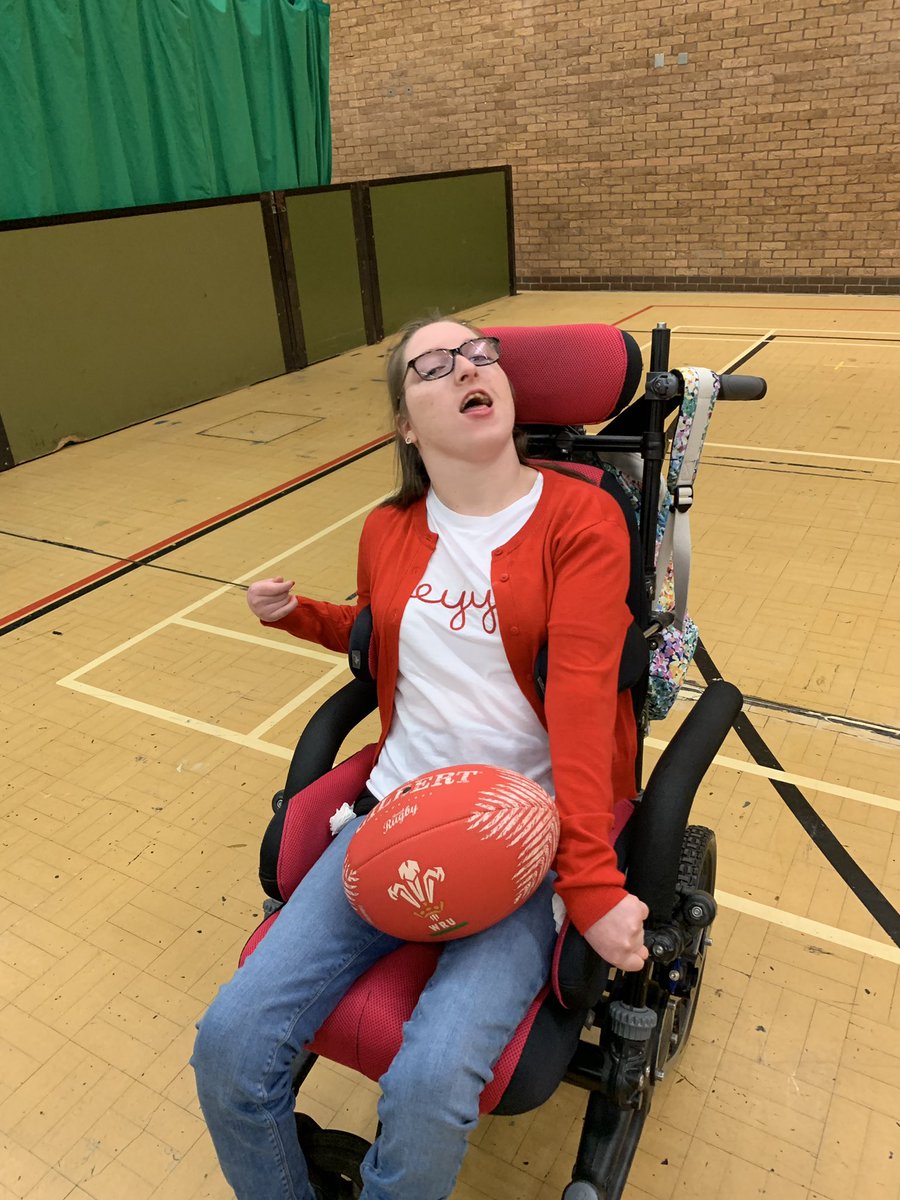 Great rugby skills on show today.<a href="/LdWales/">Learning Disability Wales</a> <a href="/dsw_news/">Disability Sport Wales</a>#inclusivefun