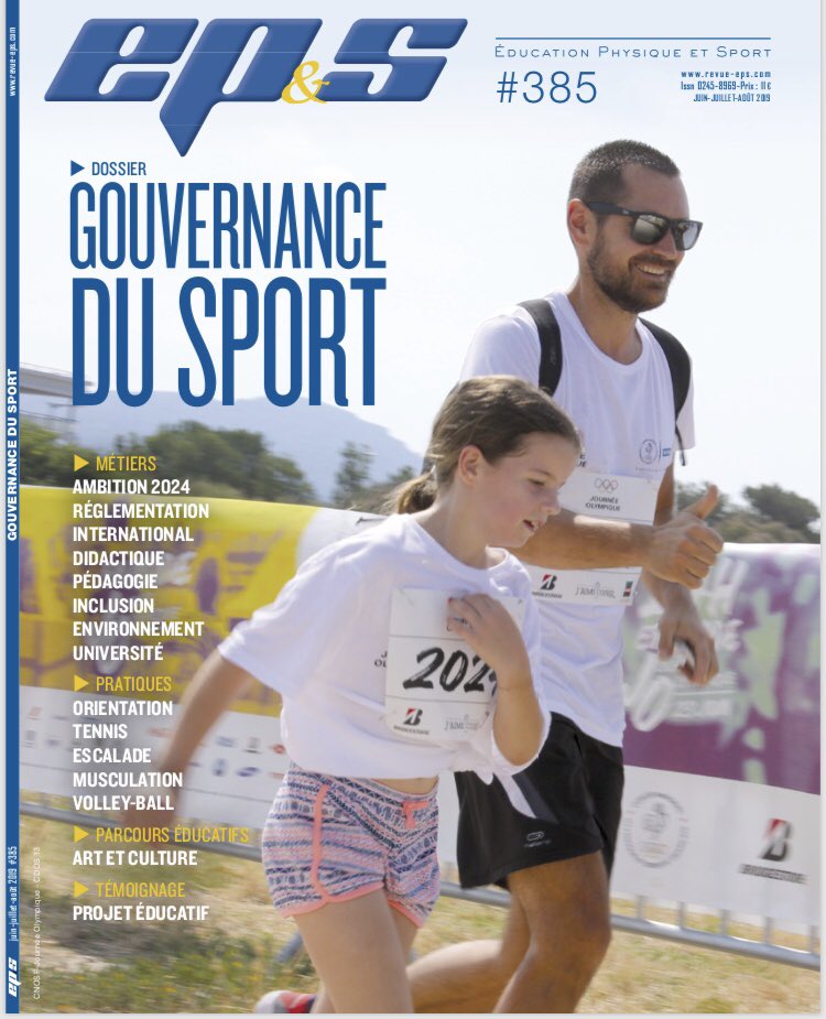 JacquesBrouleau's tweet photo. Le numéro #385 arrive ! Des sujets passionnants. Un dossier d’actualité : « GOUVERNANCE DU SPORT ».
#STAPS #CPCEPS #PLCEPS #DSDEN #UNIVERSITE
Il est encore temps de vous abonner :
https://t.co/wCzb7ejQZS https://t.co/UK3SAACXBH